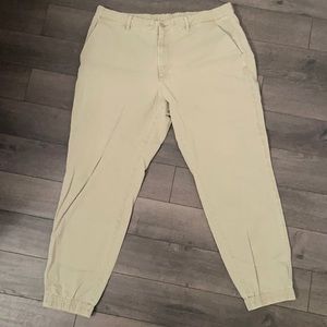 Tan Joggers